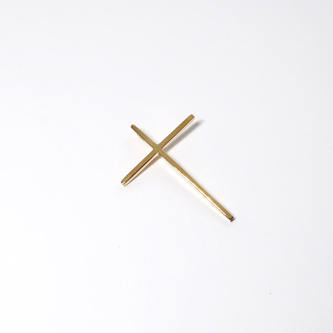 18k Yellow Gold Cross