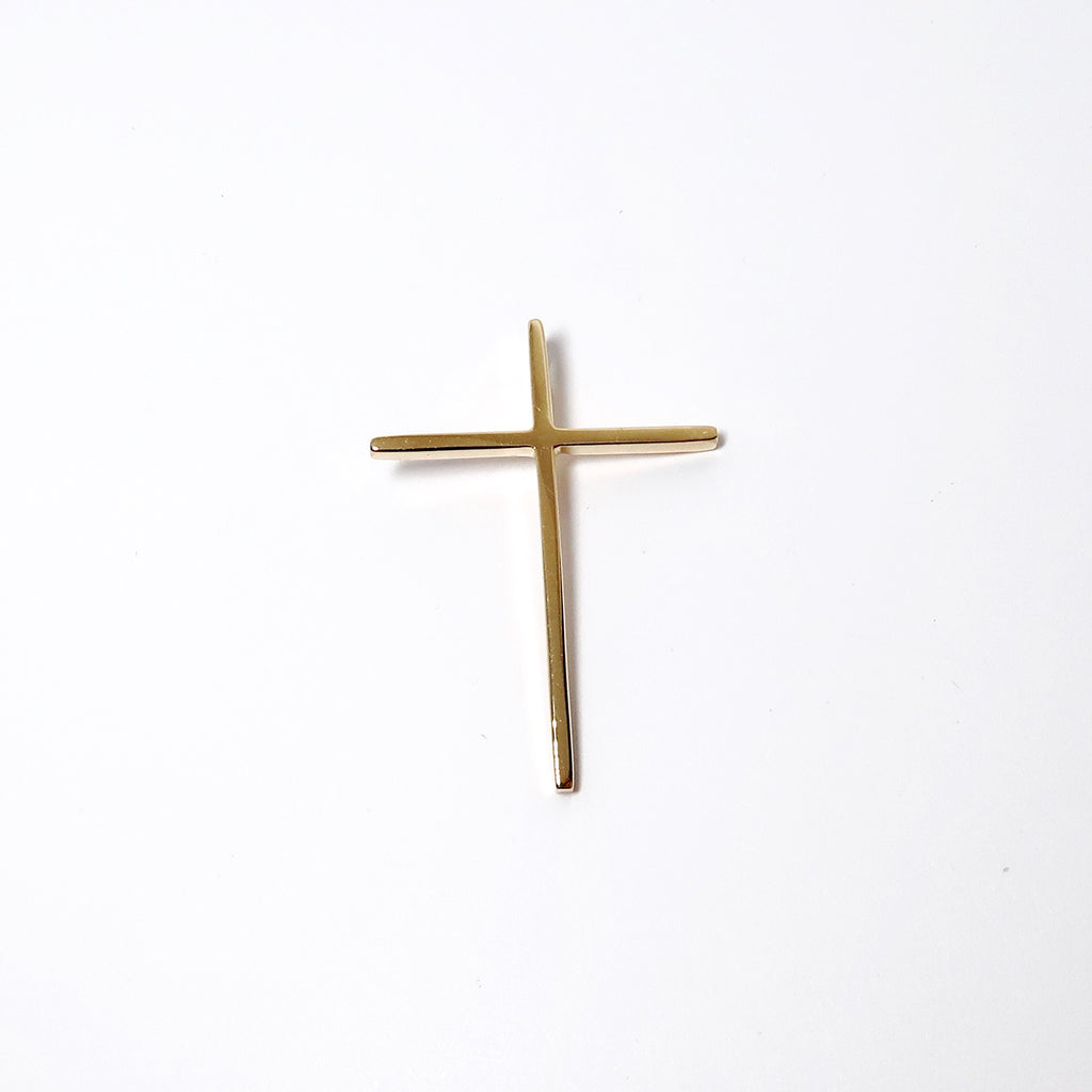 18k Yellow Gold Cross