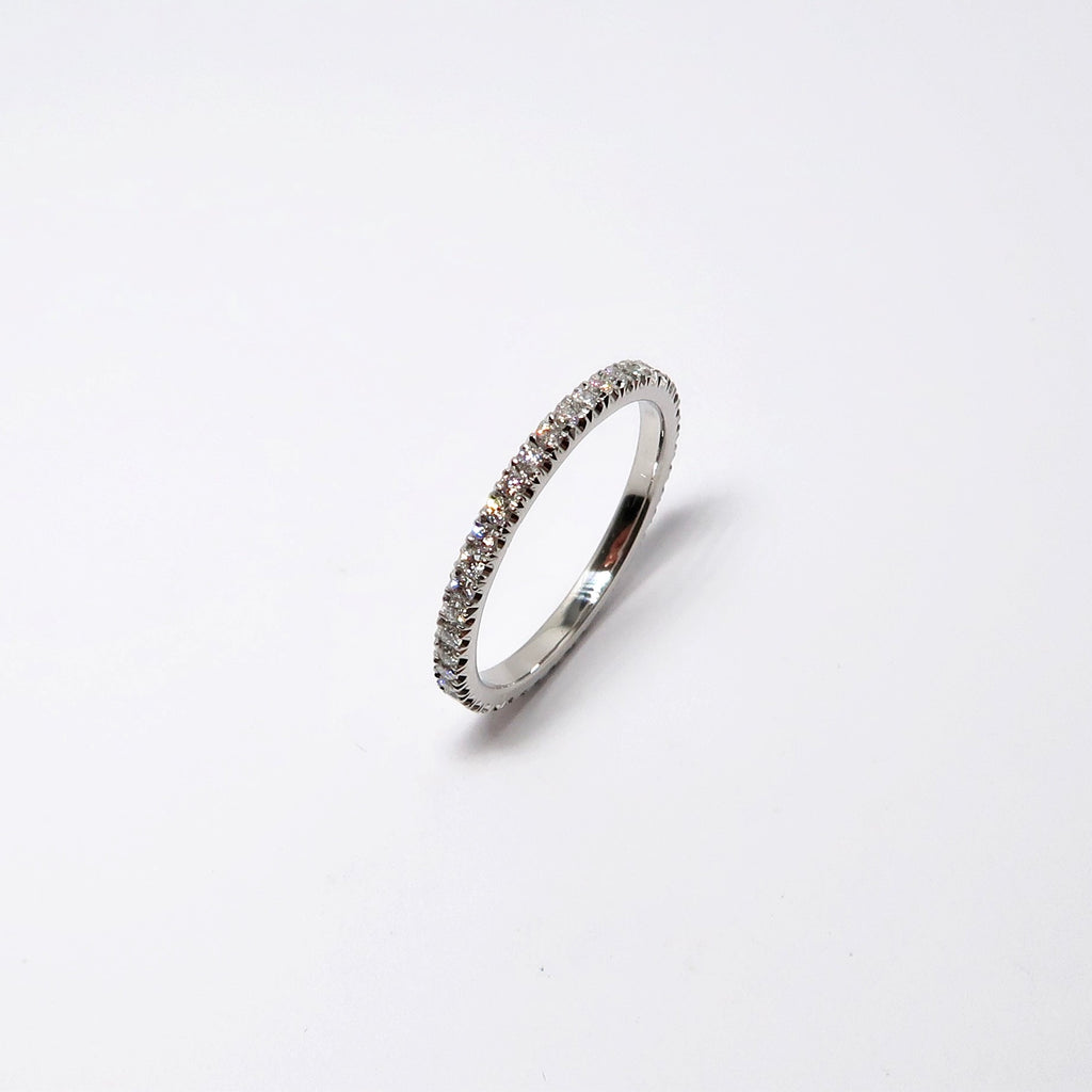 Platinum Diamond Eternity Band