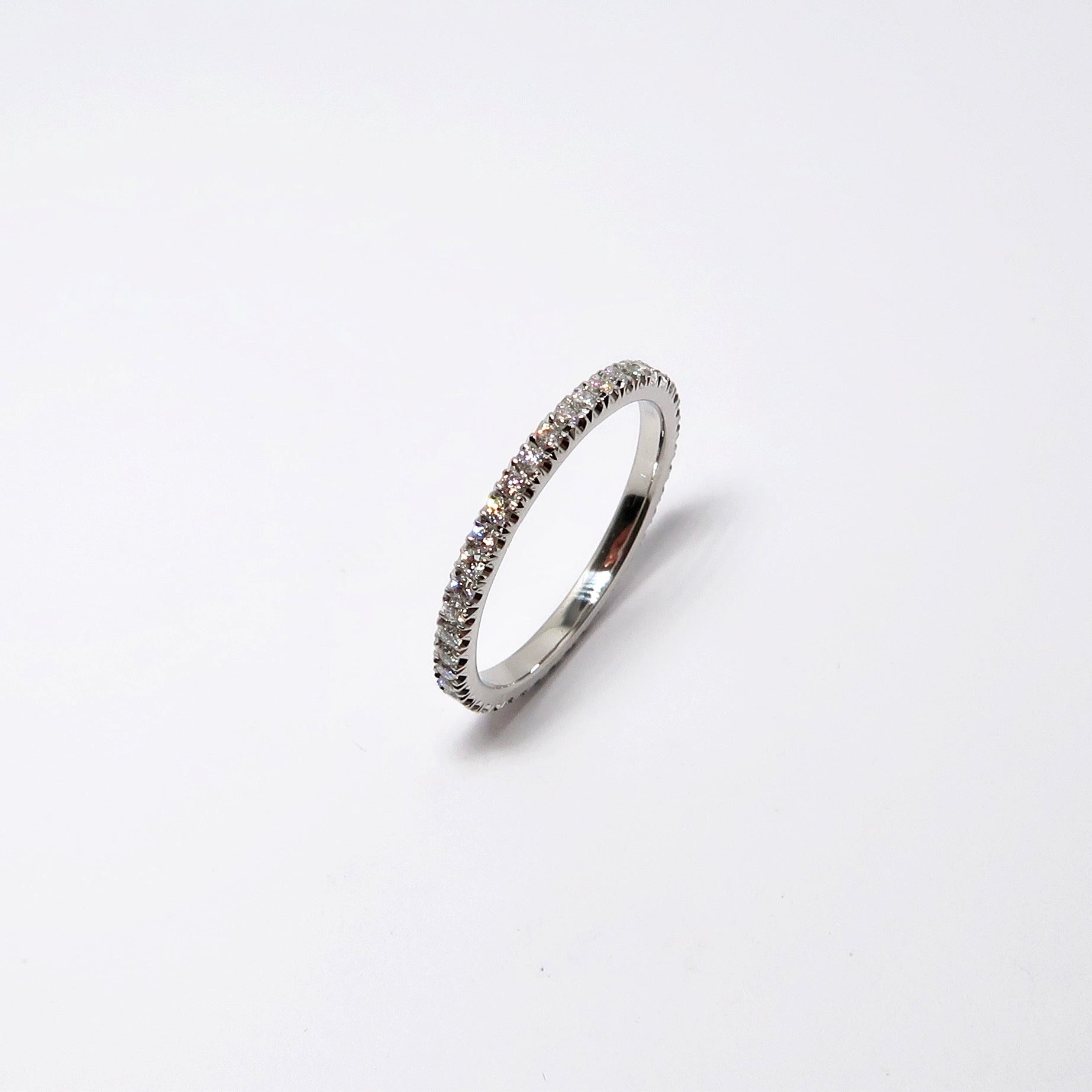 Platinum Diamond Eternity Band
