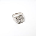 Platinum Crest Ring