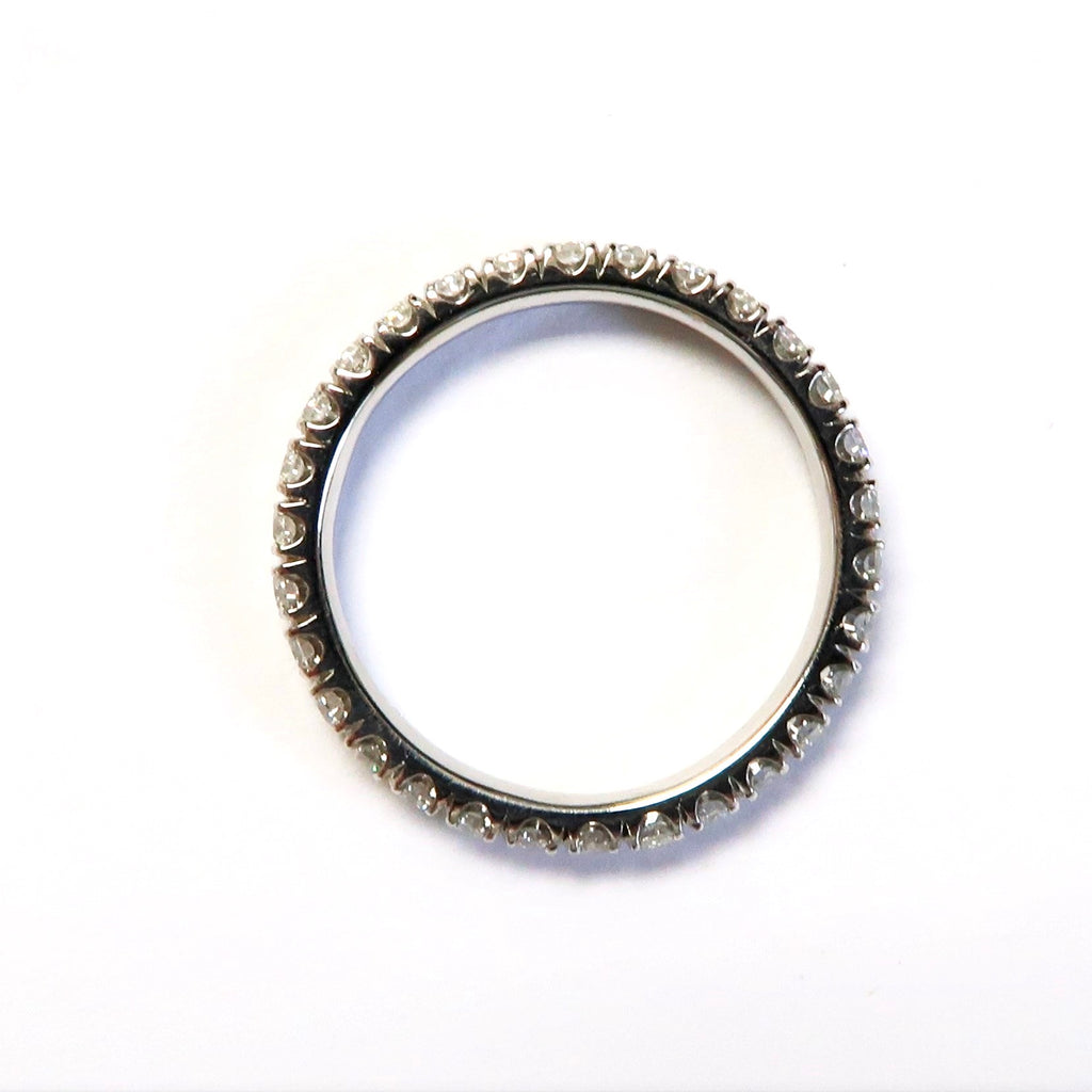 Round Diamond Eternity Band