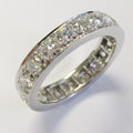 Round Diamond Eternity Band