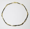Eclipse 7 Bar Ribbon Necklace
