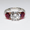 Round Diamond 3-Stone Ring