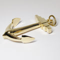 18k Yellow Gold Anchor Pendant