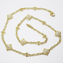 Load image into Gallery viewer, 18k Yellow Gold and Diamond Necklace
