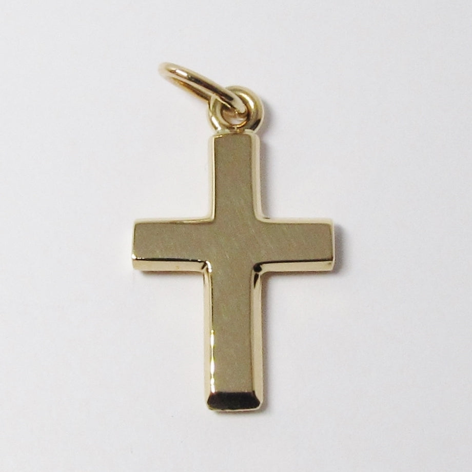18k Yellow Gold Cross