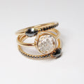 Black & White Diamond Ring