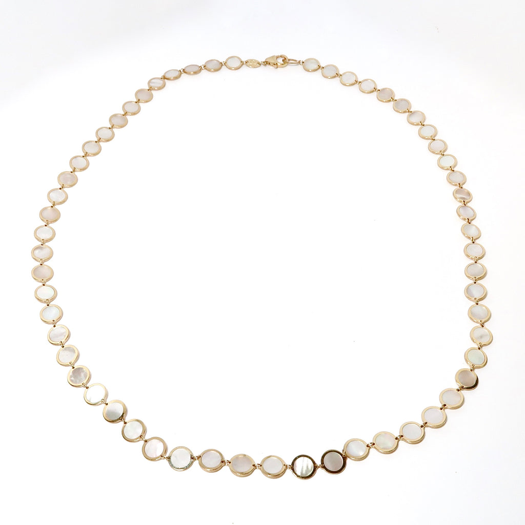 Mother of Pearl Round Chain