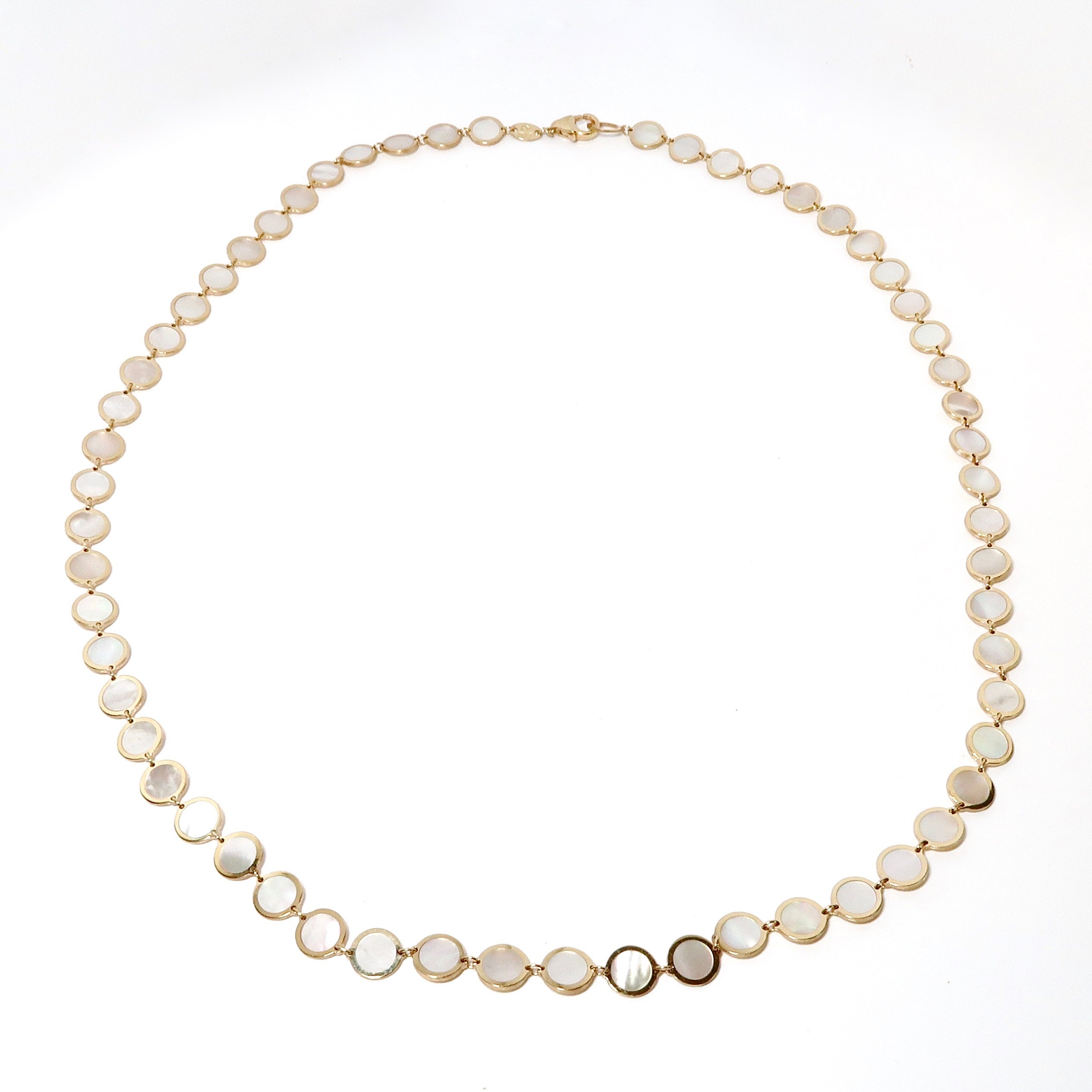 Mother of Pearl Round Chain