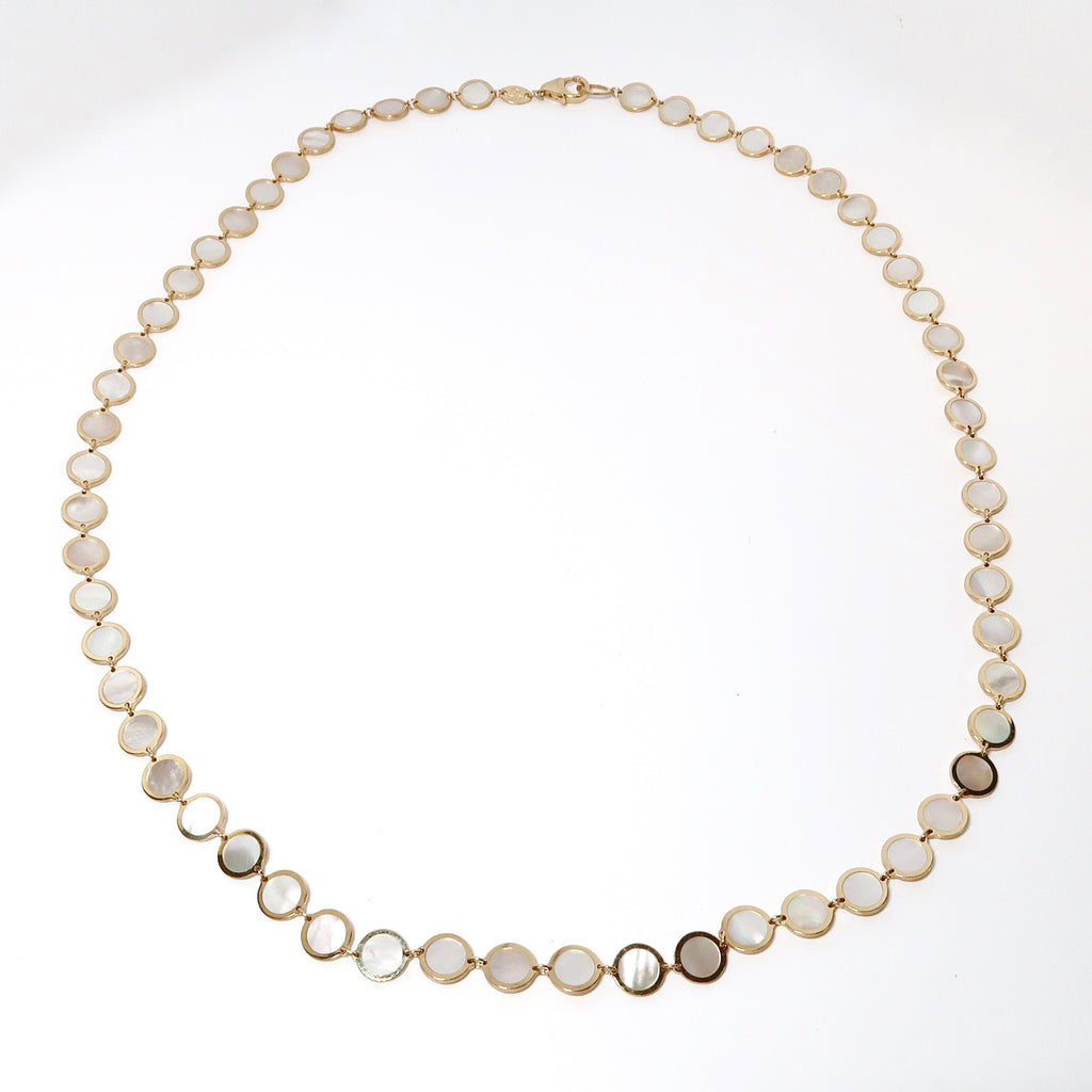 Mother of Pearl Round Chain