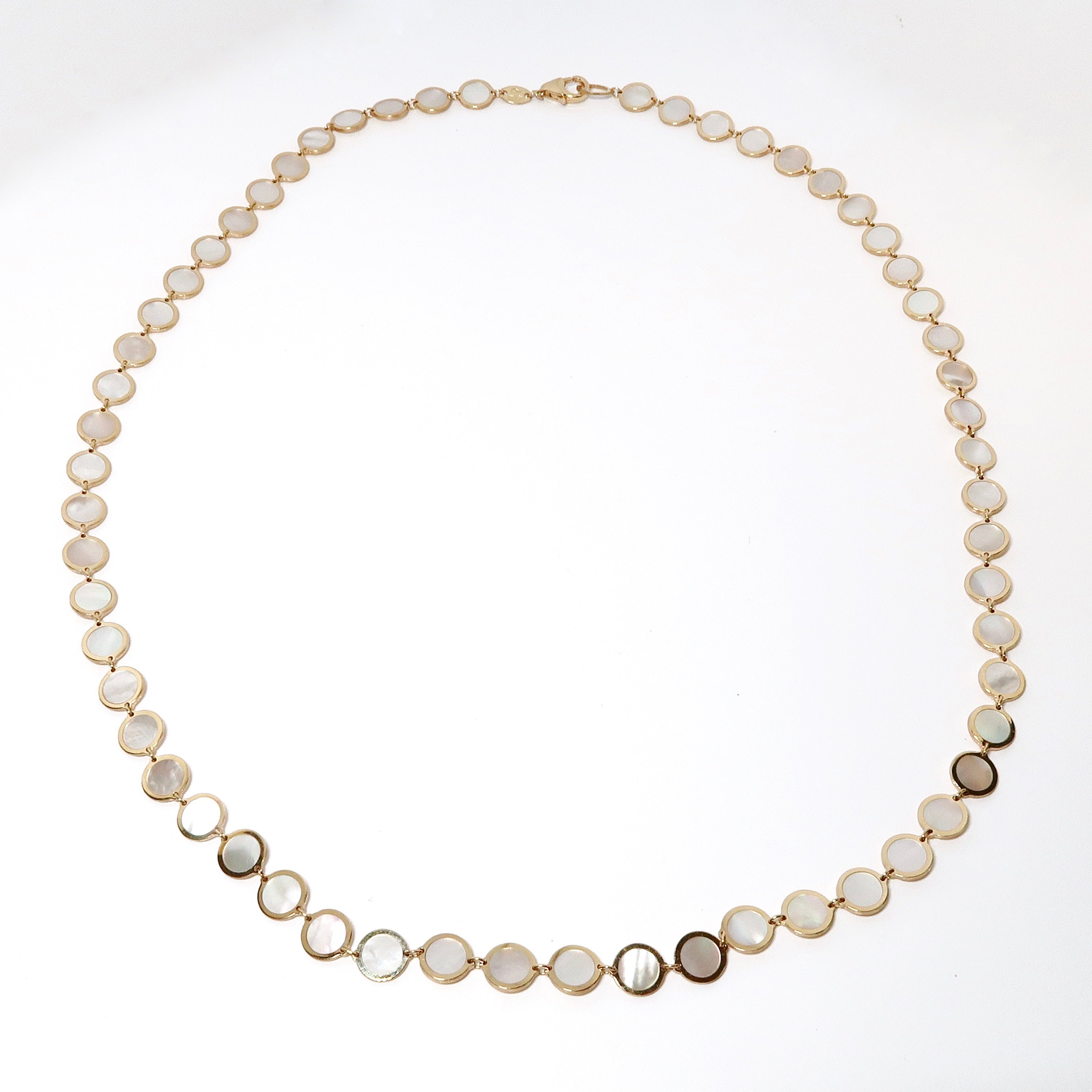 Mother of Pearl Round Chain