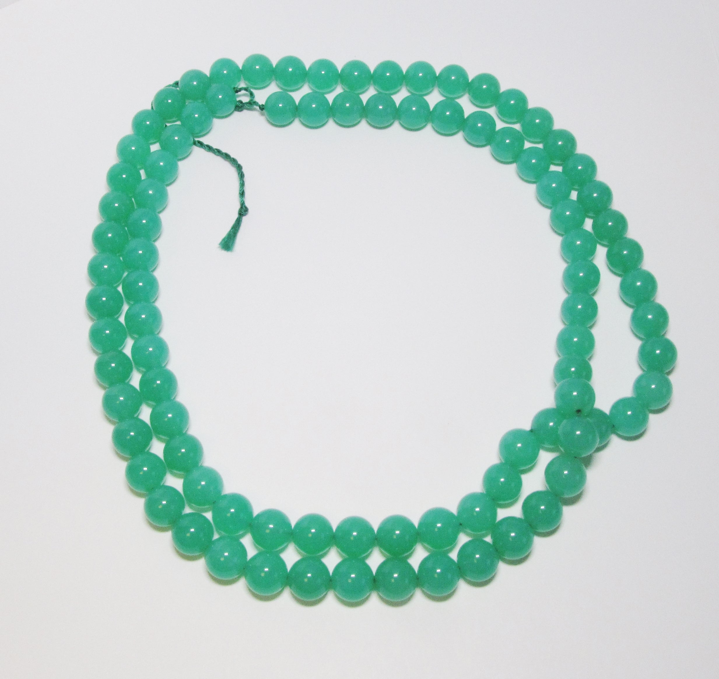 Chrysoprase Strand of Beads
