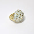 18k Yellow Gold Chalcedony Ring