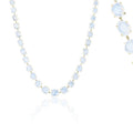 'Prestige' Moon Quartz Rose Necklace