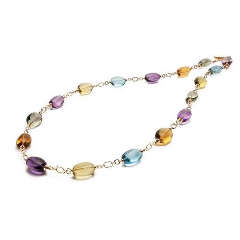 'Freedom' 'Multi Color Tumble Necklace