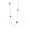 'G-One' Tanzanite Tumble Necklace