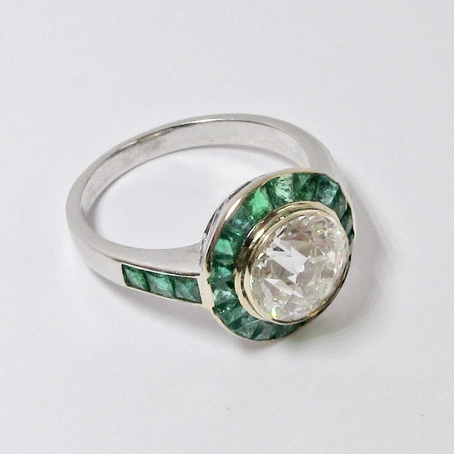 Old European Cut Diamond Ring