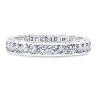 Diamond Channel Set Guard Ring