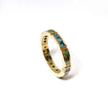 Square Cut Eternity Band