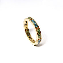 Load image into Gallery viewer, Square Cut Eternity Band
