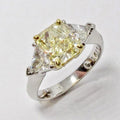 Yellow Diamond Engagement Ring