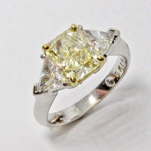 Load image into Gallery viewer, Yellow Diamond Engagement Ring
