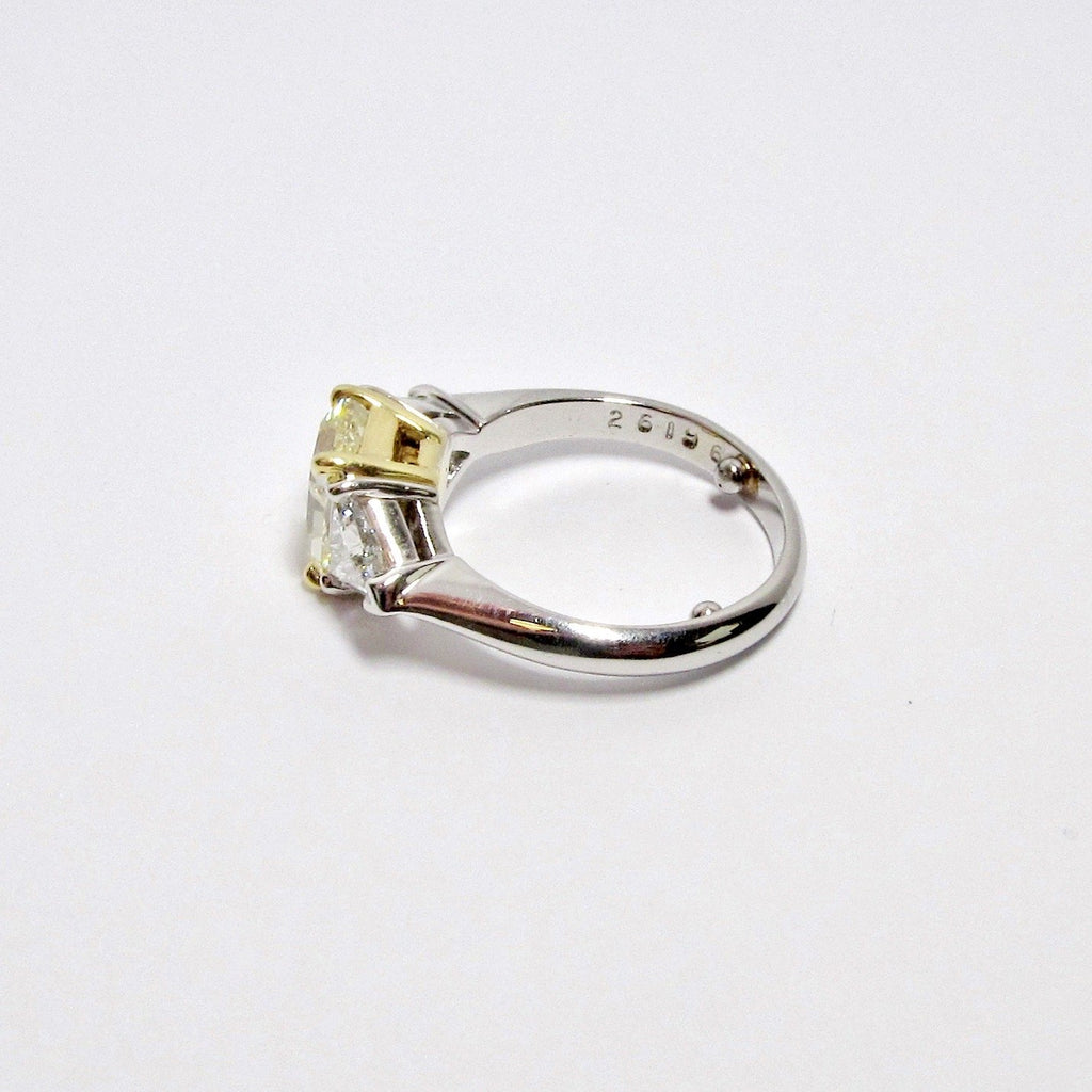 Yellow Diamond Engagement Ring
