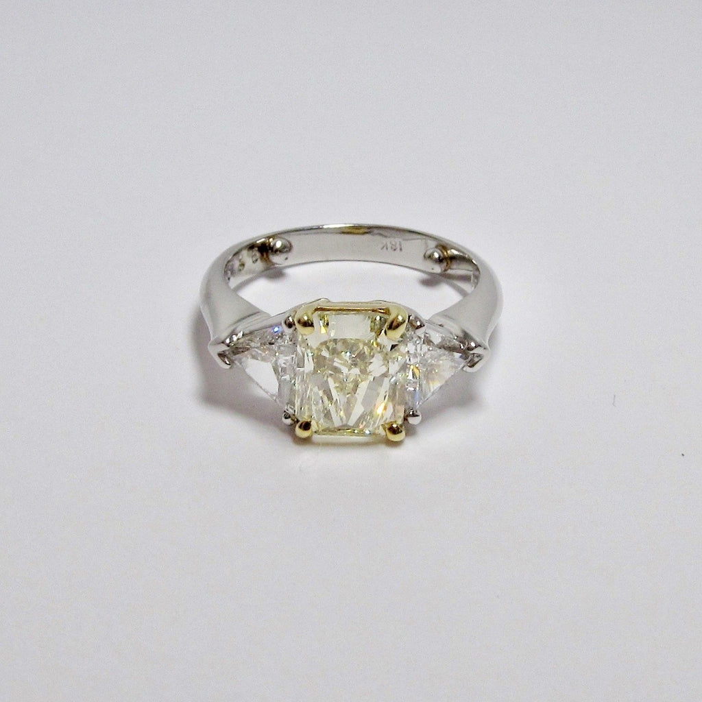 Yellow Diamond Engagement Ring