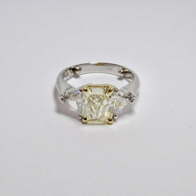 Load image into Gallery viewer, Yellow Diamond Engagement Ring
