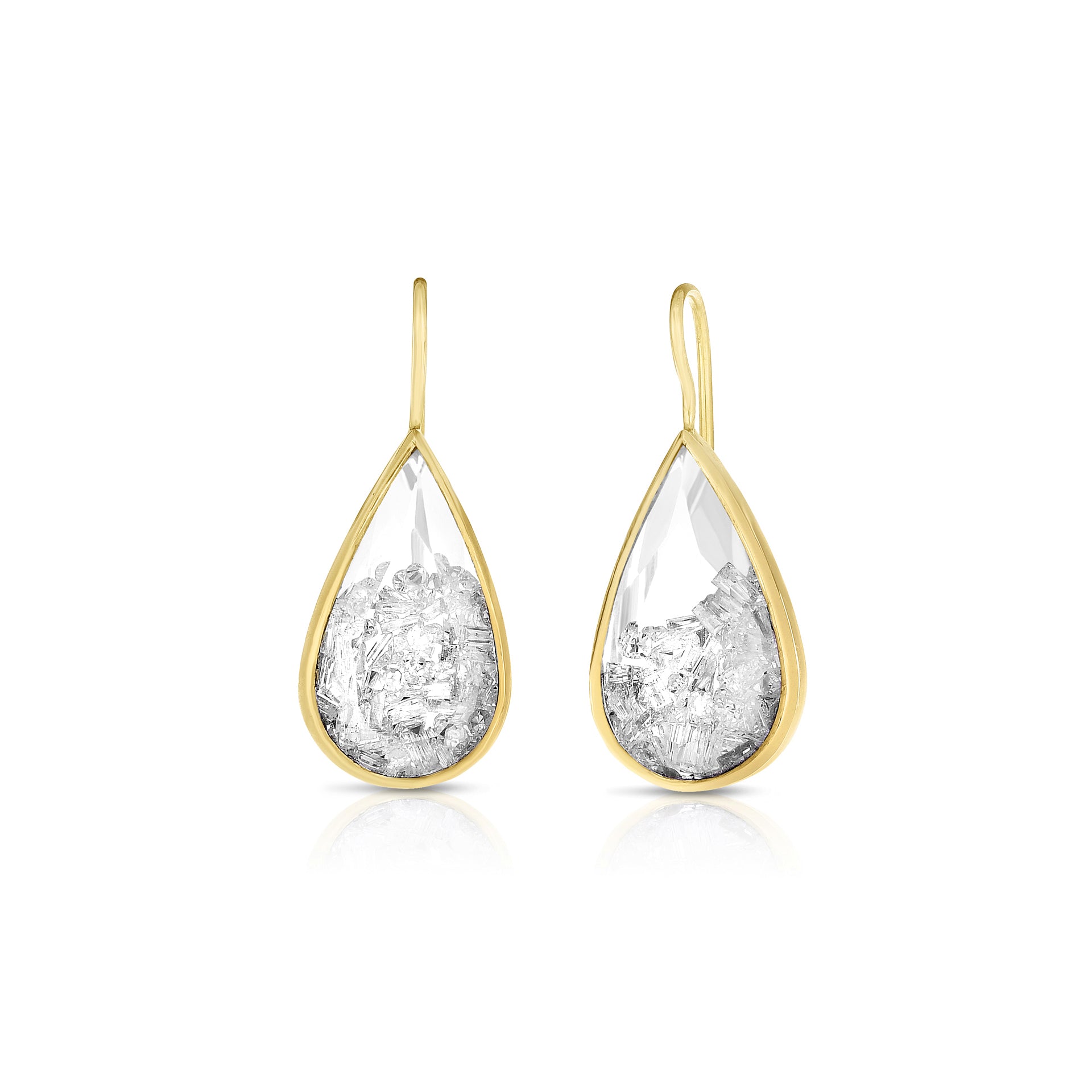Diamond Kaleidoscope Earrings