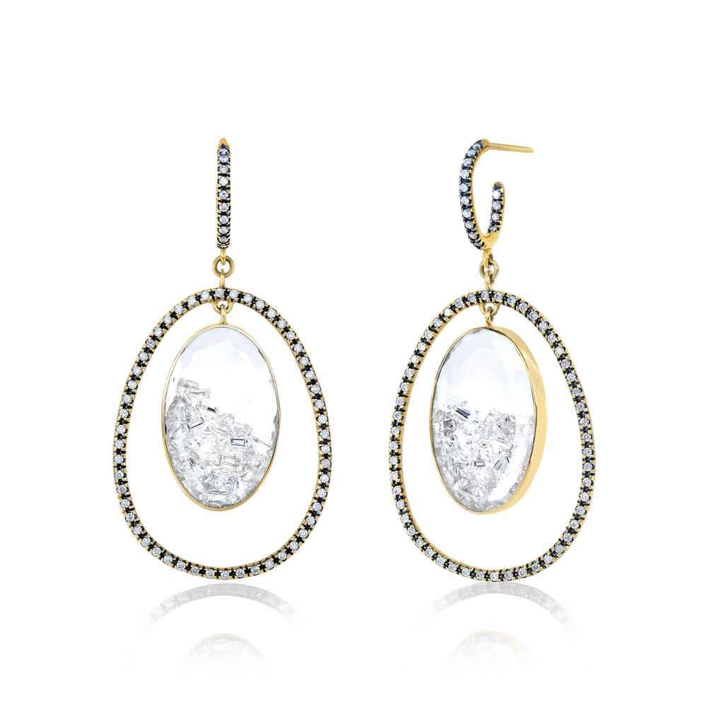 Diamond Kaleidoscope Earrings