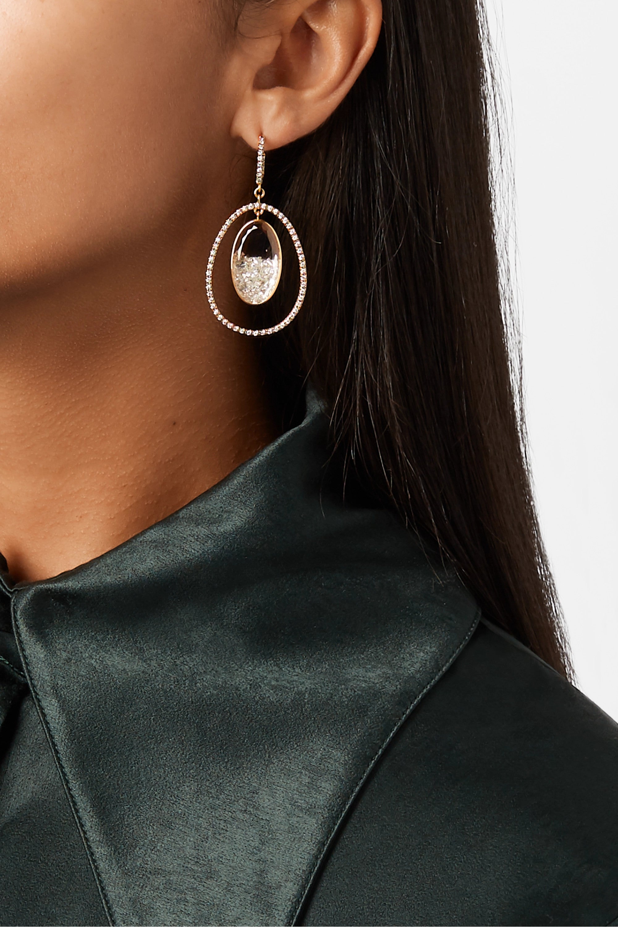 Diamond Kaleidoscope Earrings