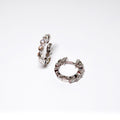 Diamond Hoop Earrings