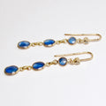 Dangle Sapphire Earrings