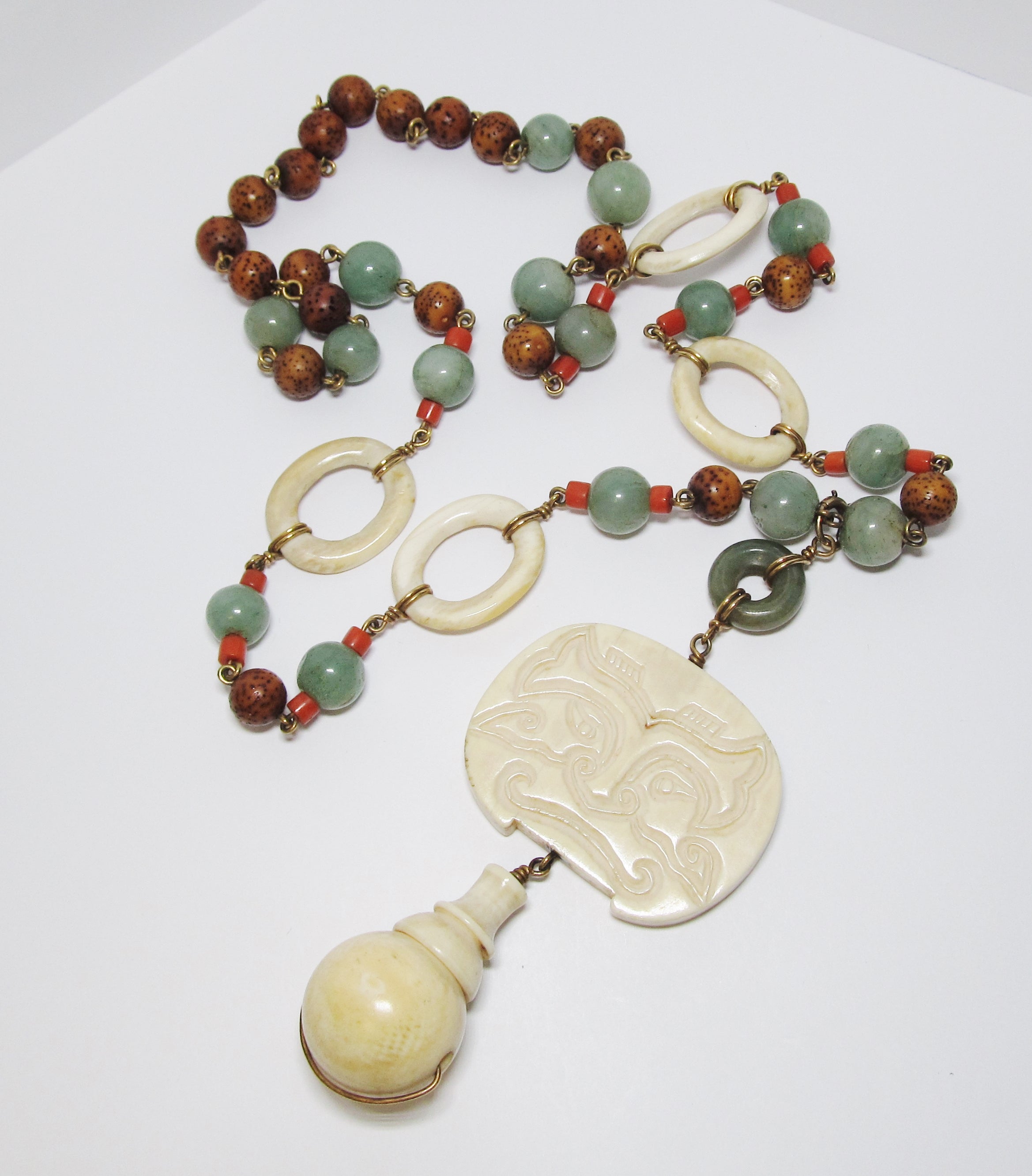 Emerald Pendant Necklace