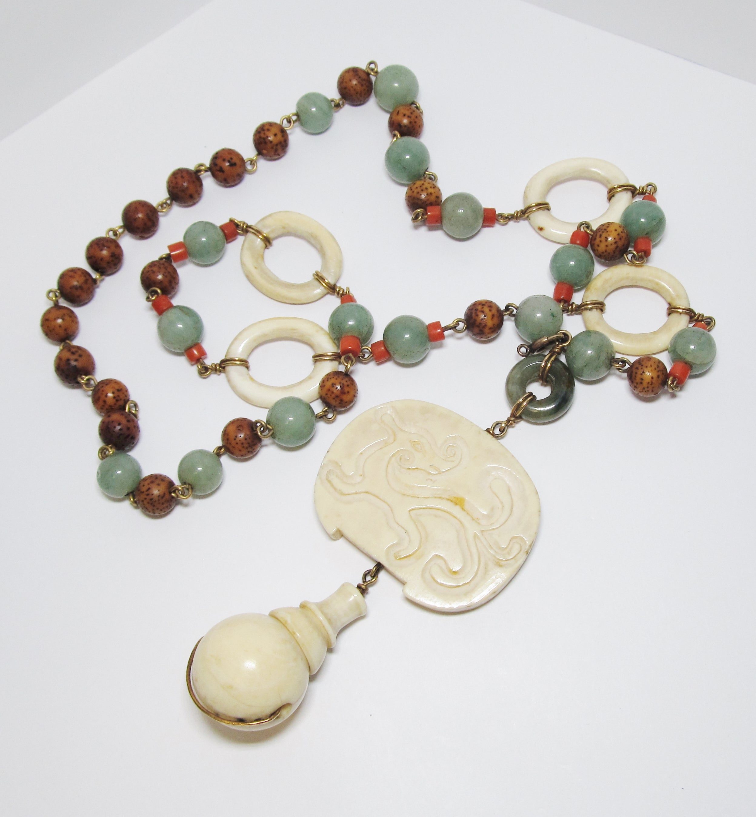 Emerald Pendant Necklace