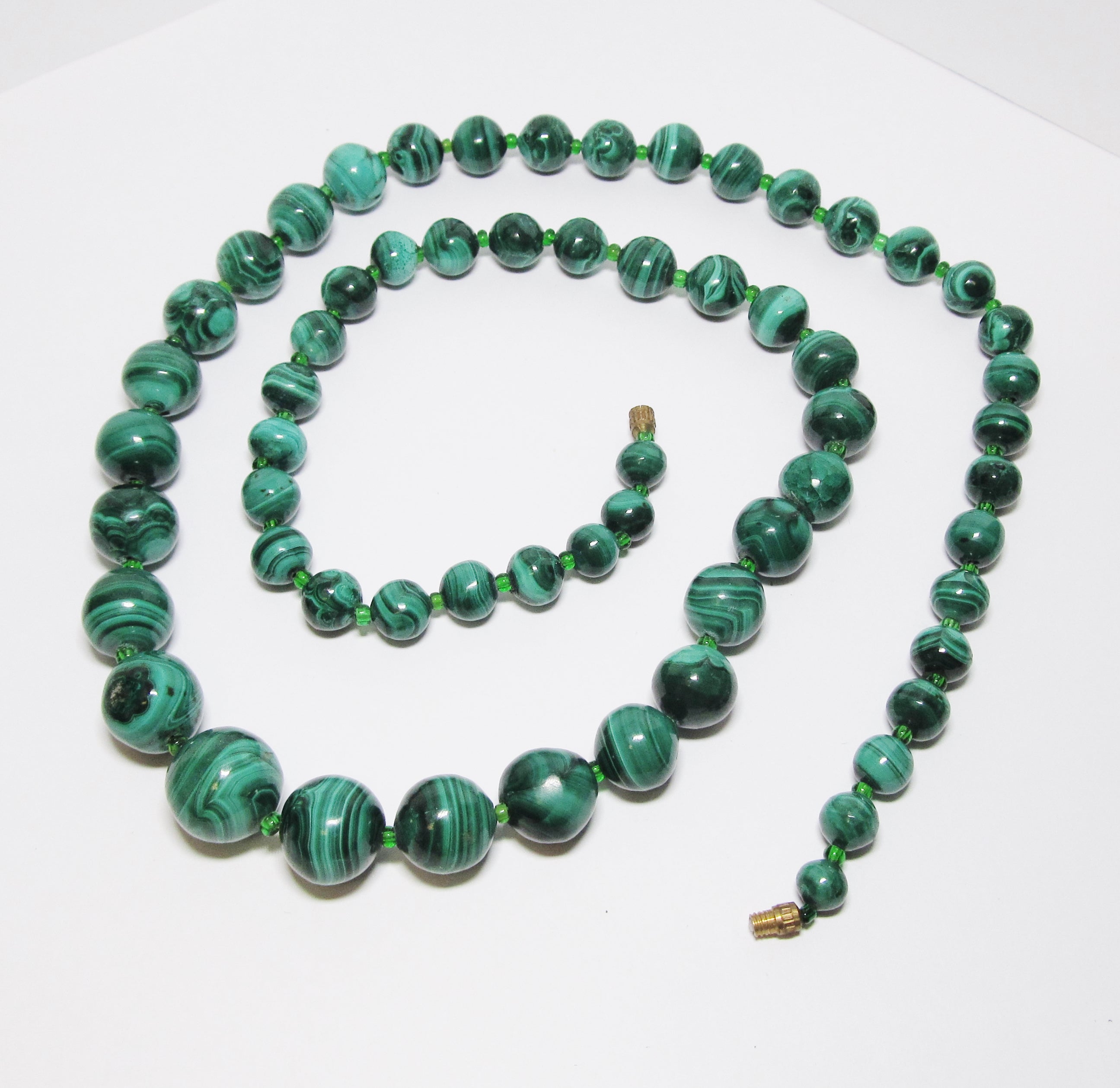 Emerald Beaded Necklace