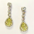 18k White Gold Earrings