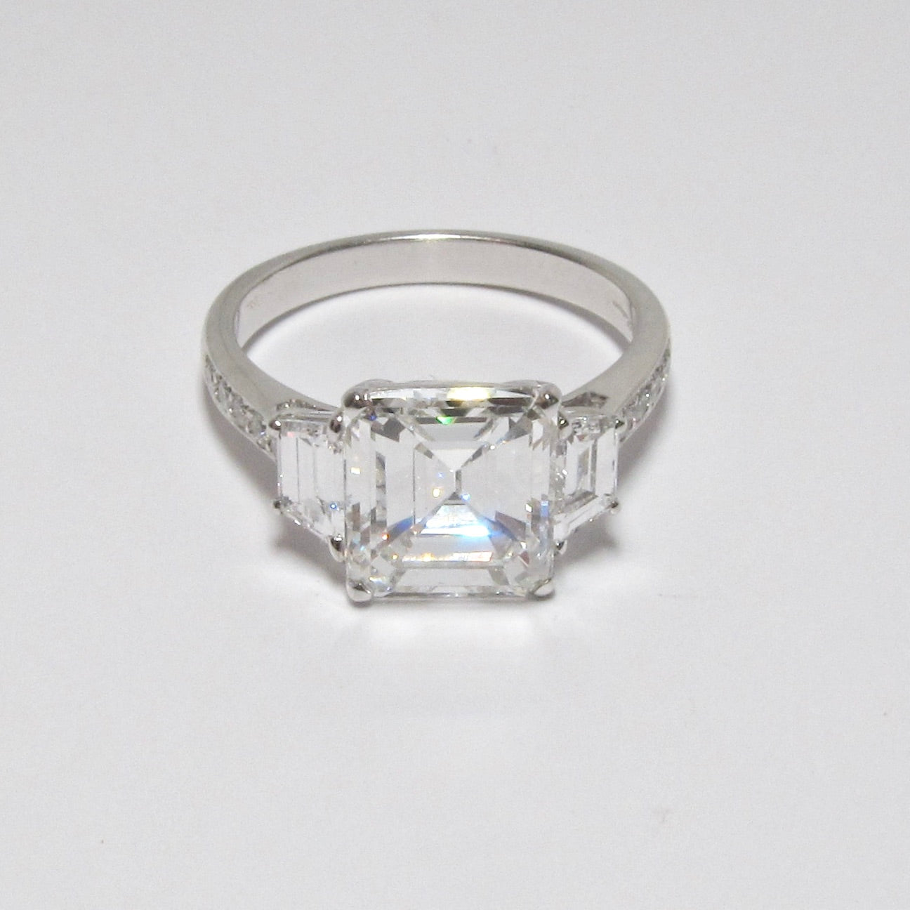 Emerald Cut Diamond Ring