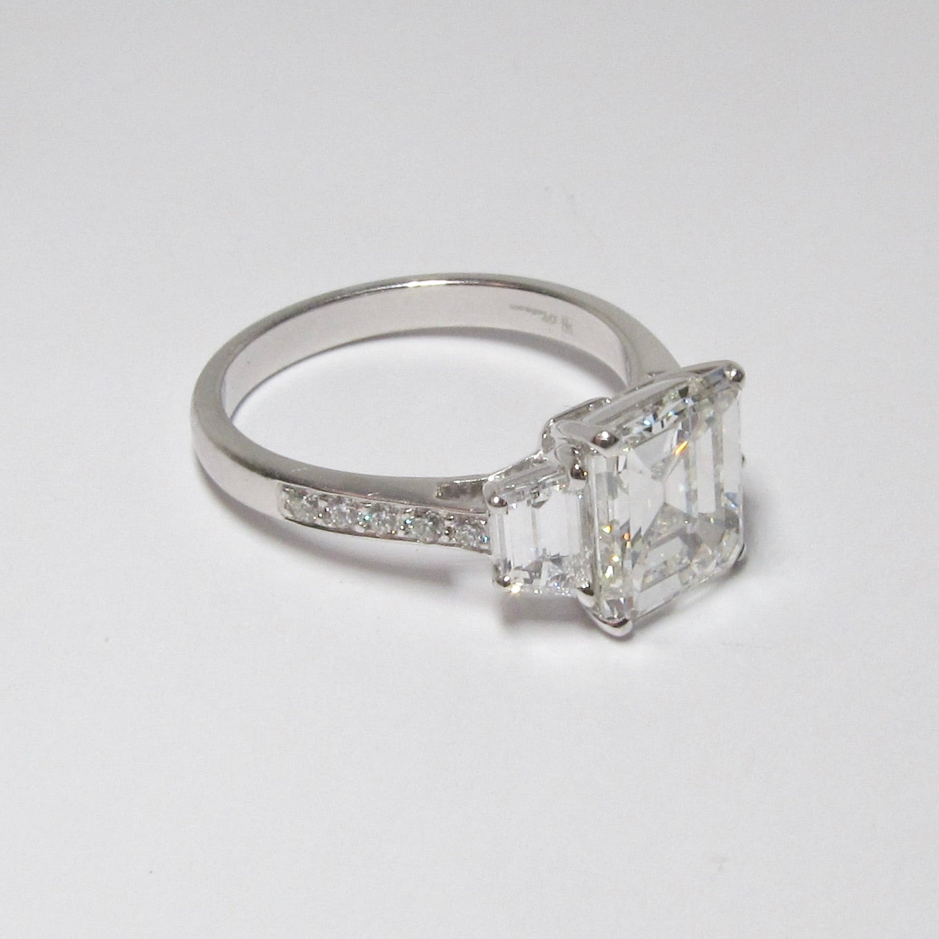 Emerald Cut Diamond Ring