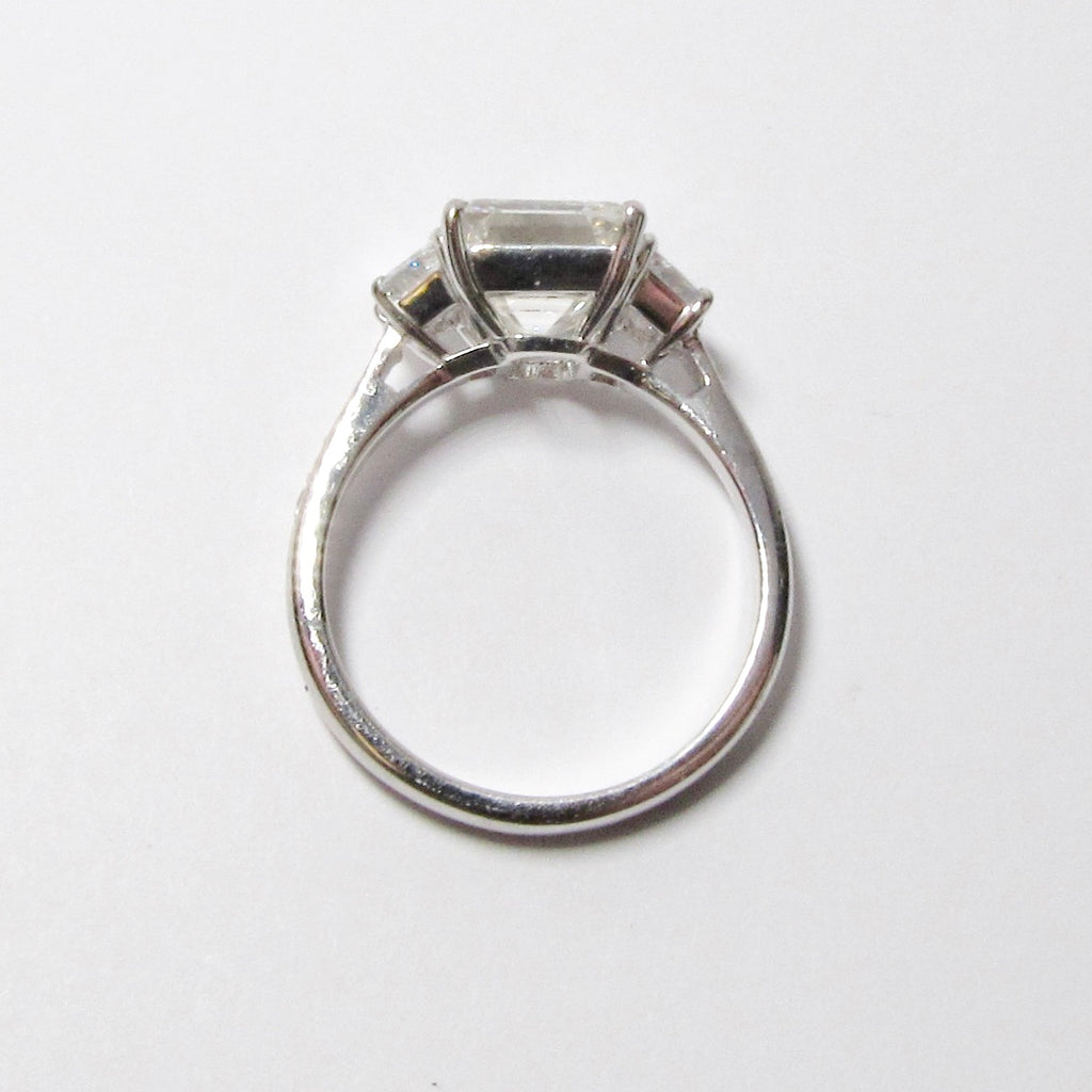 Emerald Cut Diamond Ring