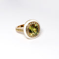 Sphene and Garnet Ring