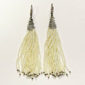 Pearl Tassel Earrings
