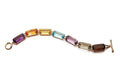 Single Line Multi Color Cushion Bracelet
