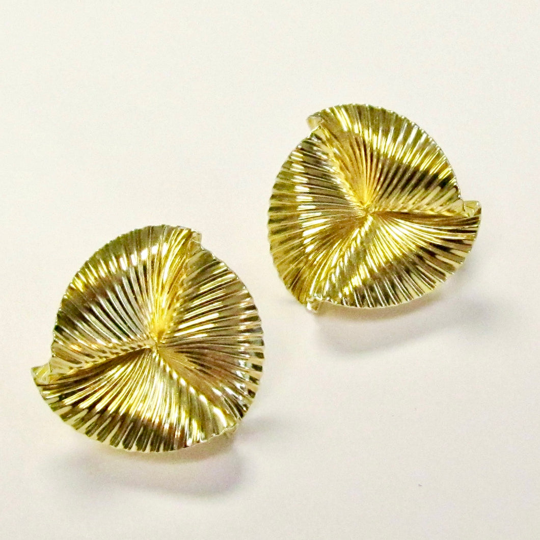 14k Yellow Gold Tiffany Earrings