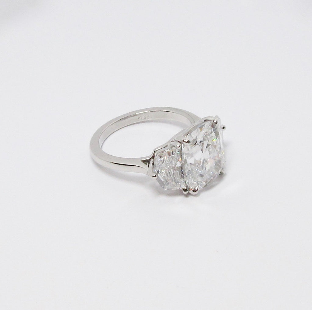 Cushion Cut Diamond Ring