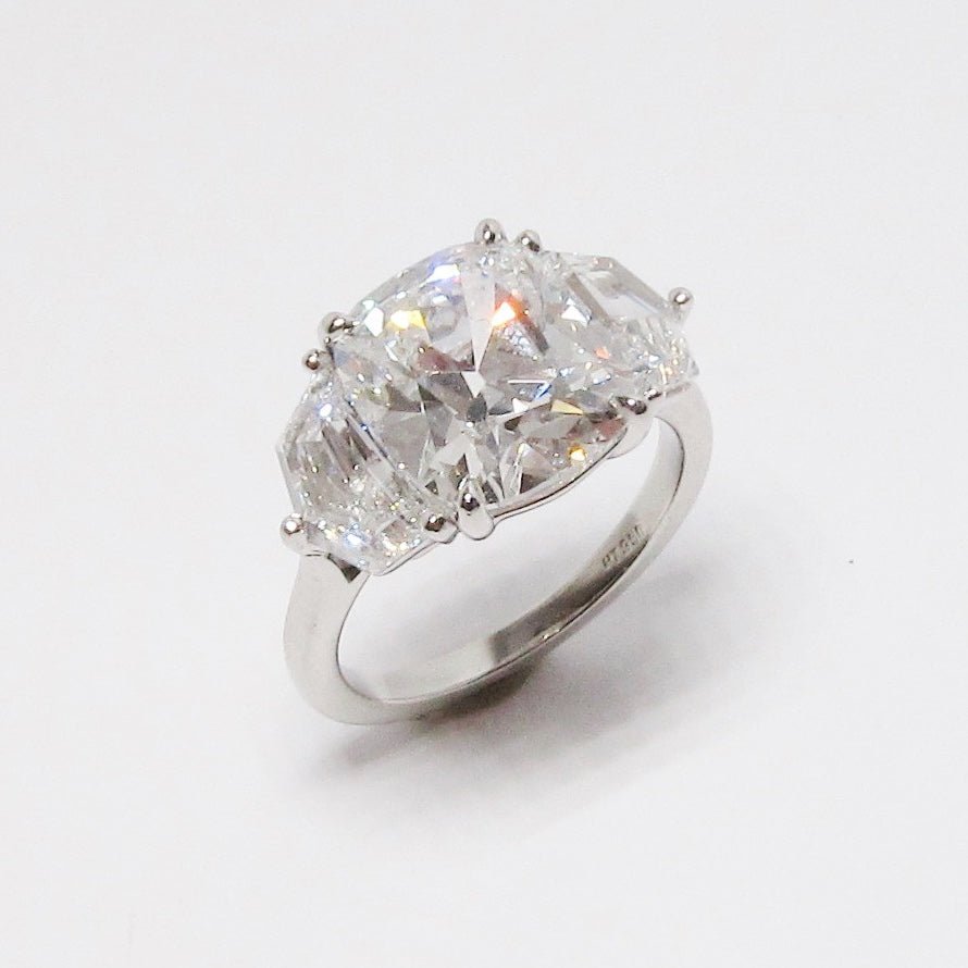 Cushion Cut Diamond Ring