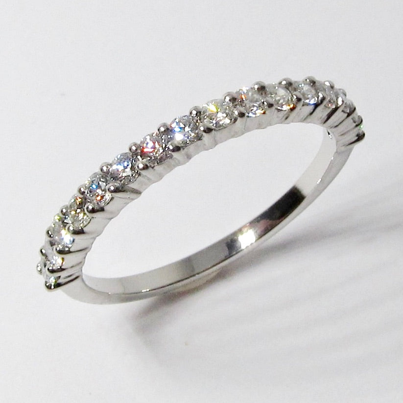 Platinum Diamond Wedding Band
